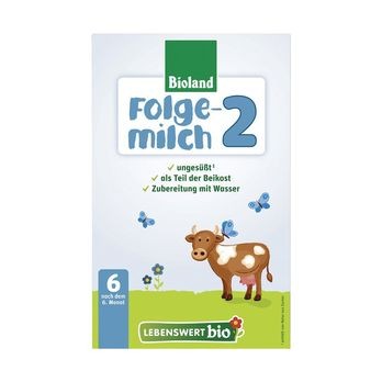Lebenswert Bio-Folgemilch 2 Bioland 500g