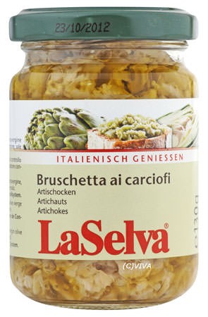 LaSelva Bruschetta ai carciofi, aus Artischocken 130g