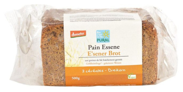 Pural E'sener 3-Korn Brot demeter 500g