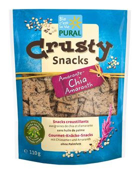 Pural Crusty Snacks Chia-Amaranth 110g