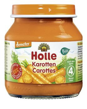 Holle Karottenbrei demeter 125g/A