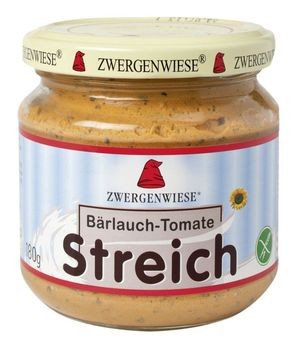 Zwergenwiese Streich Bärlauch-Tomate 180g