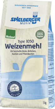 Spielberger Weizenmehl 1050, Bioland 1kg