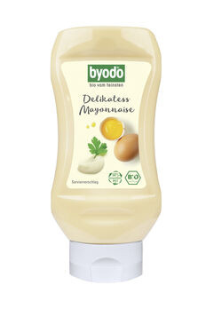 Byodo Delikatess Mayonnaise, 80% Fett, PET-Flasche 300ml