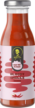 Vegan Pete Sauce Bloody Chili 200ml