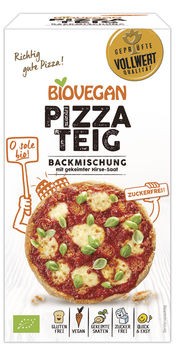 Biovegan Pizzateig Backmischung 380g