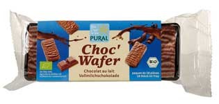 Pural Choc'wafer Waffelschnitte mit Vollmilchschokolade 110g
