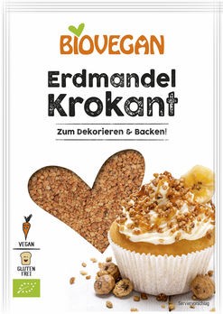 Biovegan Erdmandel Krokant 80g