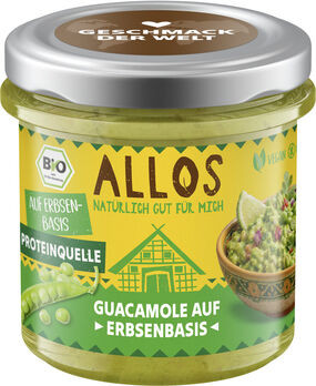 Allos Geschmack der Welt Guacamole auf Erbse 140g