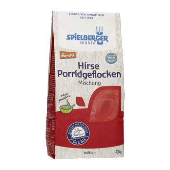 Spielberger Hirse Porridgeflocken Mischung, demeter - 400g