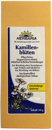 Herbaria Kamillenblüten-Tee 50g