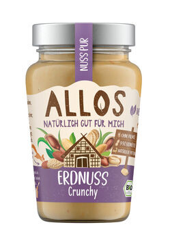 Allos Nuss Pur Erdnuss Crunchy 340g