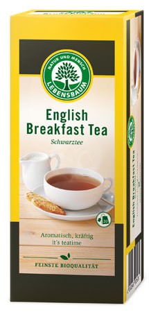 Lebensbaum Schwarztee English Breakfast Tea 20 Beutel