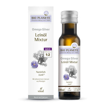 Bio Planete Omega Silver Leinöl-Mixtur 100ml