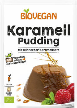 Biovegan Pudding Karamell 43g