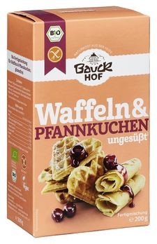 Bauckhof Waffeln & Pfannkuchen ungesüßt Backmischung 200g