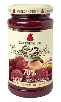 Zwergenwiese Himbeere-Pfirsich-Maracuja FruchtGarten 225g