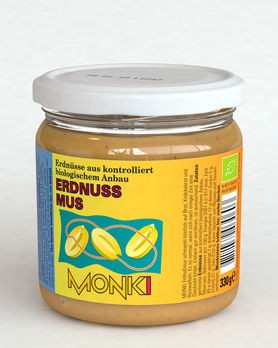 Monki Erdnussmus 330g