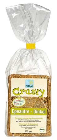 Pural Crusty Dinkel, Gourmet Knäckbrot 200g