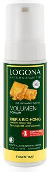 LOGONA Volumenschaum Bier & Bio-Honig 150ml
