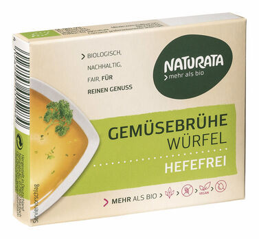 Naturata Gemüsebrühwürfel hefefrei 6x12g