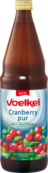 Voelkel Cranberry pur 0,75l + 0,15 EUR Pfand