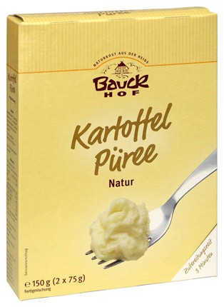 Bauckhof Kartoffelpüree natur 2x75g