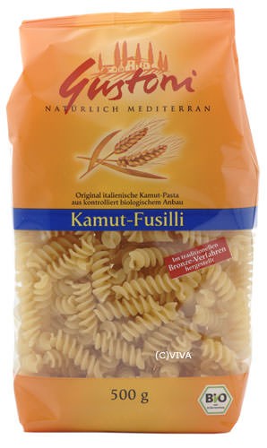 Gustoni Kamut Fusilli (Spirelli) bronze hell 500g