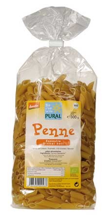 Pural Dinkel Penne demeter 500g