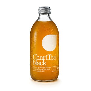 ChariTea black 330ml + 0,25 EUR Pfand