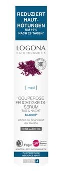 LOGONA MED Couperose Feuchtigkeits-Serum Rotalgenextrakt SILIDINE 30ml