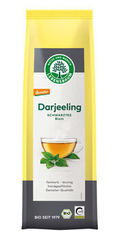 Lebensbaum Darjeeling Blatt demeter Schwarztee 75g