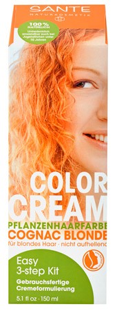 SANTE Colour Creme Cognac Blonde Pflanzenhaarfarbe 150ml