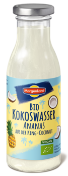 Morgenland Kokoswasser Ananas aus King-Coconut 200ml