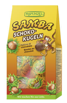 Rapunzel Samba Schoko-Kugeln 96g