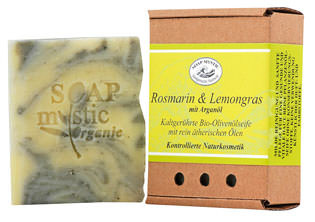 Soap Mystic Bio-Naturseife Rosmarin und Lemongras 100g