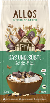 Allos Das Ungesüßte Schoko-Müsli 500g