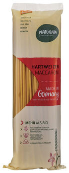 Naturata Hartweizen Maccaroni, hell, lang, demeter 500g