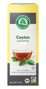 Lebensbaum Schwarztee Ceylon 20 Beutel
