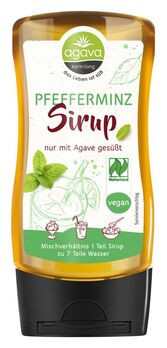 agava Pfefferminzsirup Spenderflasche 350g/A
