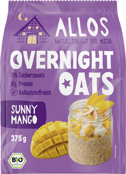 Allos Overnight Oats Sunny Mango 375g
