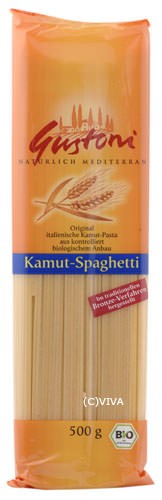 Gustoni Kamut Spaghetti bronze hell 500g