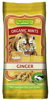 Rapunzel Organic Mints Ginger NF 100g