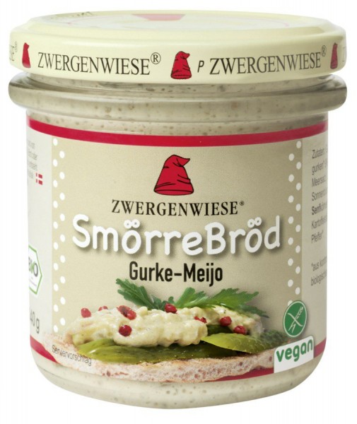 Zwergenwiese SmörreBröd Gurke Meijo 140g