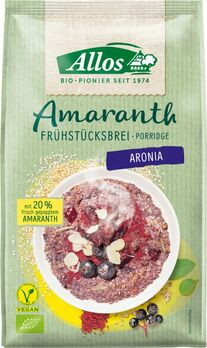Allos Amaranth Frühstücksbrei Aronia 400g/A