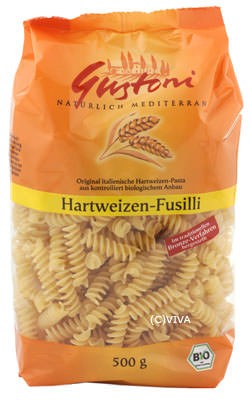 Gustoni Hartweizen-Fusili/ Spirelli bronze 500g