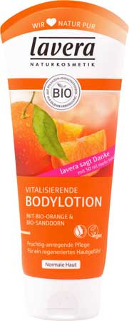 Lavera Body-SPA Vitalisierende Bodylotion Orange-Sanddorn 200ml