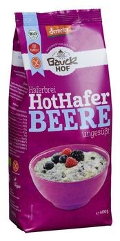 Bauckhof HotHafer Beere Haferbrei demeter 400g