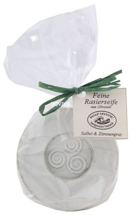 Soap Mystic Rasierseife Salbei und Zitronengras 70g