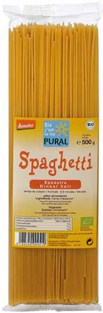 Pural Dinkel Spaghetti demeter 500g